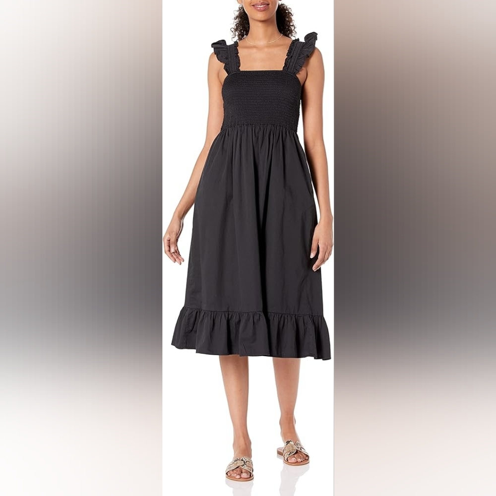 Black Maxi Dress with pockets